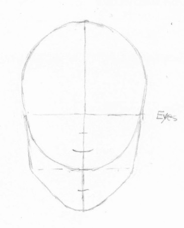 Head outline